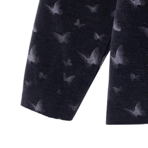 WT58秋冬季新款休闲痞帅男丝绒烫钻亮晶晶外套宽松潮流印花开衫上衣 商品图2