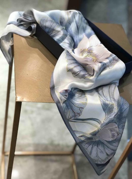 优品堂【迷缀】70x70桑蚕丝方巾 商品图11