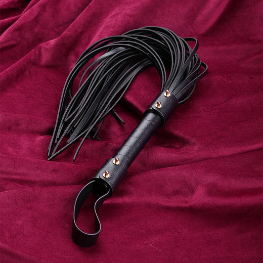 纵锦浪里sm硬柄流苏散鞭sp道具成人用品绳师48号 商品图2