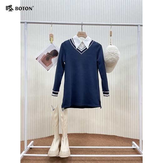 【第2件半价！尾货清仓不退换】波顿女士长款卫衣LT216516 商品图2