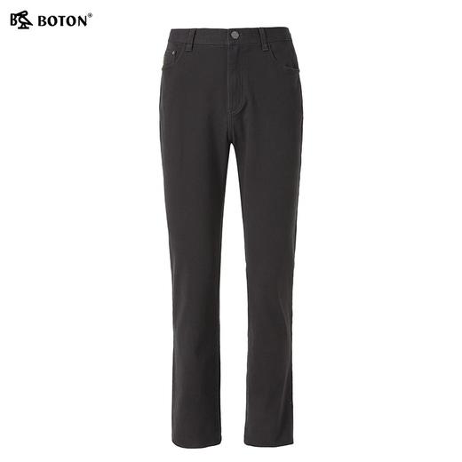 波顿秋冬季休闲裤加厚商务男士直筒修身运动长裤子ME775321 商品图4