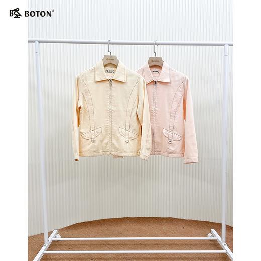 【第2件半价！尾货清仓不退换】波顿女士麻料休闲有里夹克LJ319 商品图3