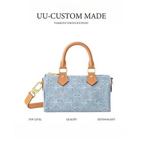 驴家NanoSpeedy手袋丹宁牛仔包单肩包手提包（SLB）