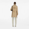 【二】BURBERRY 巴宝莉 女士肯辛顿版型 – 短款 Heritage Trench 束腰风衣 卡其色 8079417 A1366 商品缩略图3
