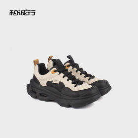 和诚行 2024秋冬新款复古撞色百搭男鞋厚底休闲户外登山鞋1050136