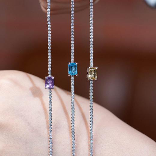 【2件-20】G.C珠宝 GLORY CASE  彩色宝石系列 紫水晶黄水晶托帕石 商品图3