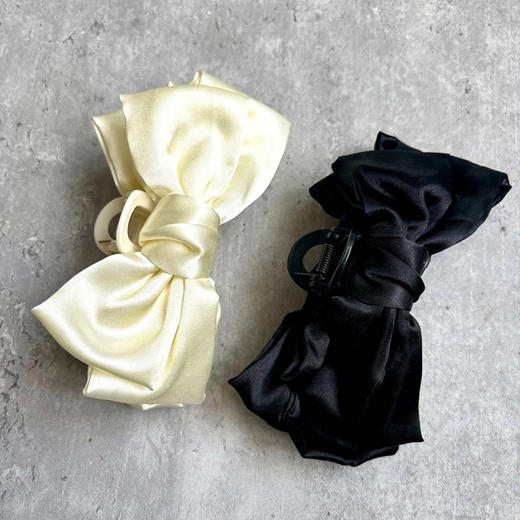 【赵思露同款】多平台在售10000+韩元！超美精致温柔风蝴蝶结抓夹 商品图11