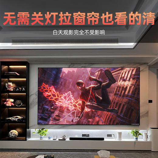 【不分场合 Ai智能语音！】欢乐投投影仪，萦绕着奇幻的气息，陪伴你进入一个神奇的世界。小巧便携，高清超清晰画面打造家庭影院。让欢乐不再遥远，一键即可体验！ 商品图2