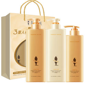 阿道夫  人参洗护沐套组（500ml+500ml+300ml）