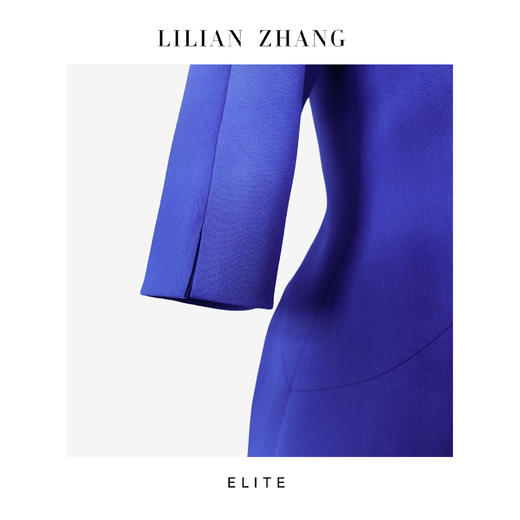 E—定制—「法式复古」—**——Lady挚爱、花苞领A摆连衣裙 2401165 商品图2