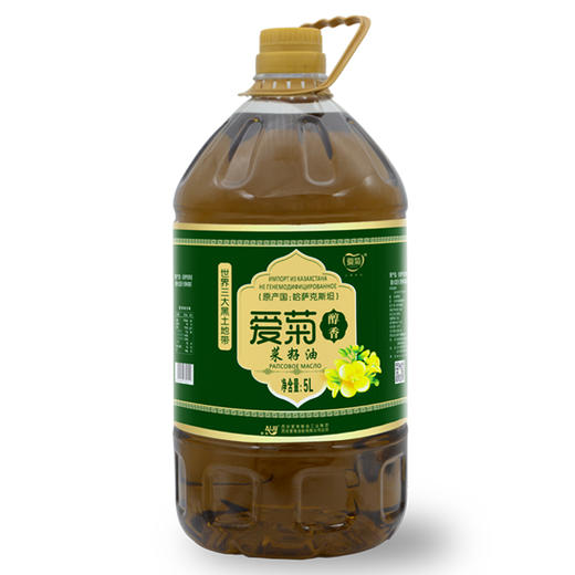 哈国醇香压榨菜籽油5L 商品图4