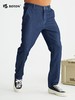波顿春秋季薄款牛仔裤男士直筒高端棉弹舒适深蓝色夏天长裤子ME800122 商品缩略图3