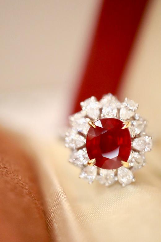 2.31克拉无烧红宝石戒指 商品图4