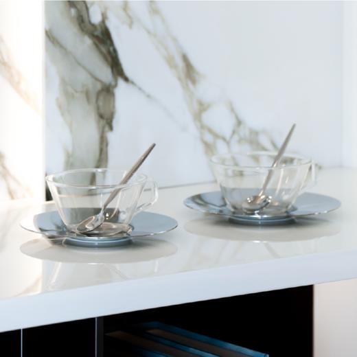 克洛杯碟套装 RESONG日诵家居 咖啡杯花茶水杯高硼硅玻璃礼品 商品图6