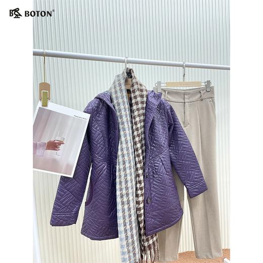 【第2件半价！尾货清仓不退换】波顿女士中长间棉棉褛LJ503 商品图1