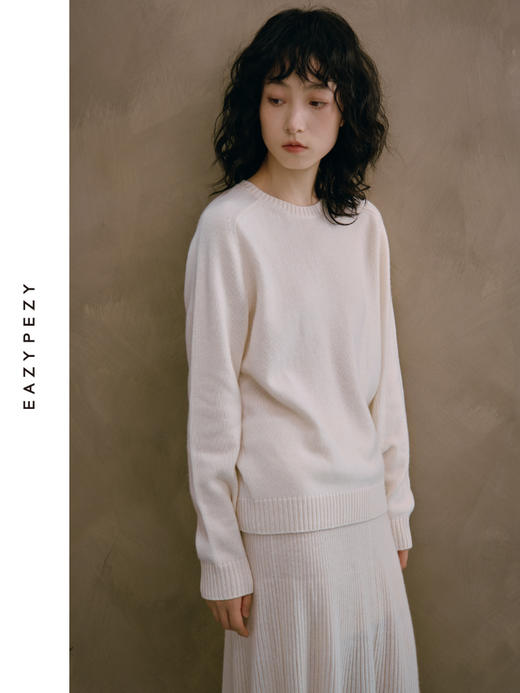 24AW 重磅LP圆领马鞍肩羊绒衫 商品图3