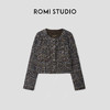 ROMI STUDIO“曼彻斯特”澳洲美丽奴绵羊毛混纺粗花呢外套 431W5094 商品缩略图0