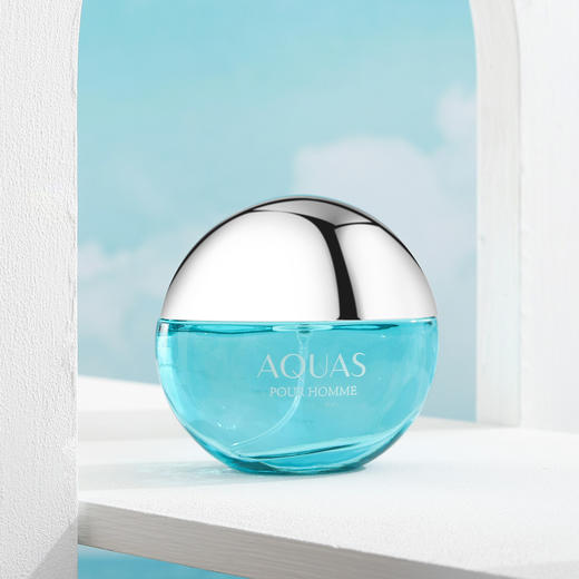 【男士出差 国庆旅游必备】清风徐来，海潮拍岸。捍卫主场WARMKISS碧蓝男士香水，魅力与绅士并存，古龙水的馥郁气息令人倾心，蔚蓝淡香水的自然清新更上一层楼，留住男人的英气，不失自然清新！ 商品图6