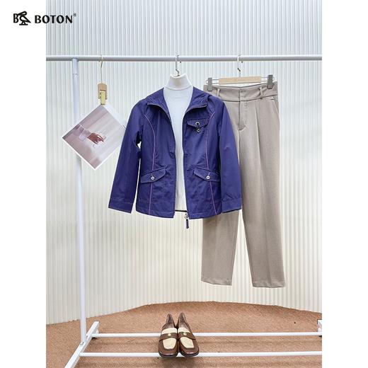 【第2件半价！尾货清仓不退换】波顿女士连帽风衣LJ322 商品图2