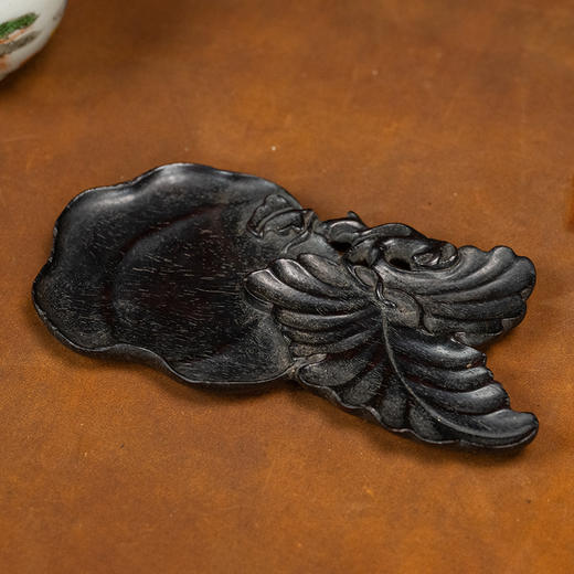 清 紫檀一木整挖瓜瓞绵绵笔舔 商品图1