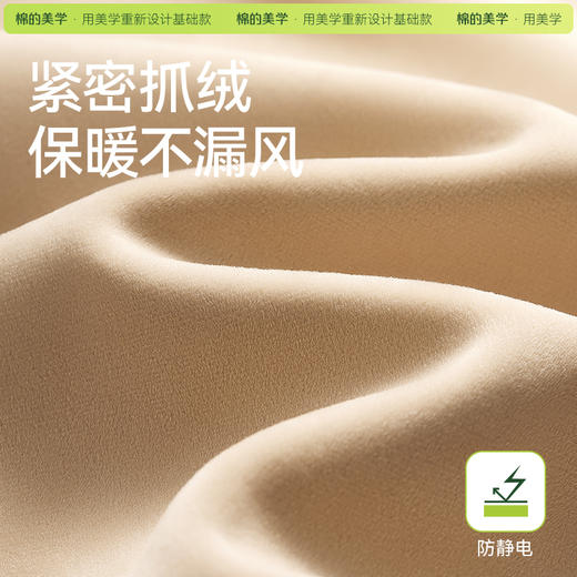 【断码清仓】「棉的美学」重磅银狐绒连帽卫衣秋冬季加绒加厚潮流慵懒感上衣男女同款 商品图1