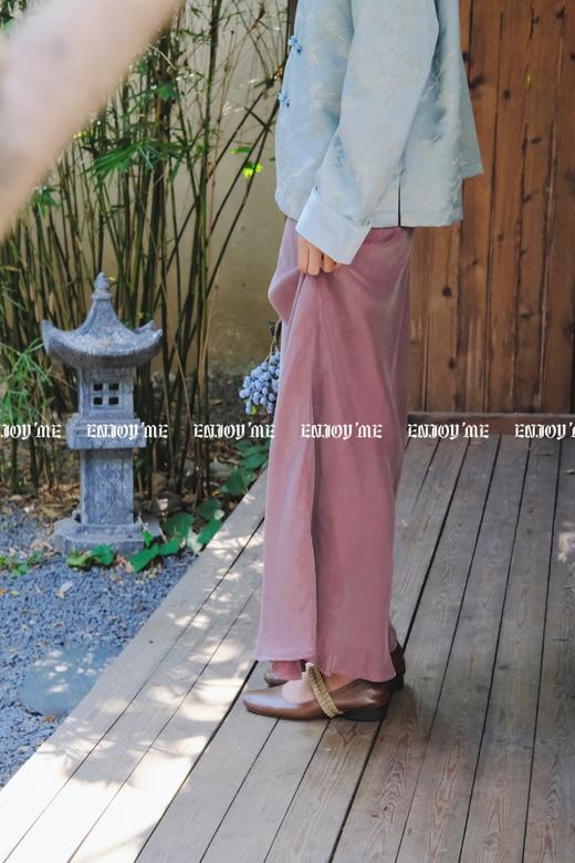 【门店同款】ENJOY秋季云敛-漠上飞花紫罗兰半裙 159050093 商品图5