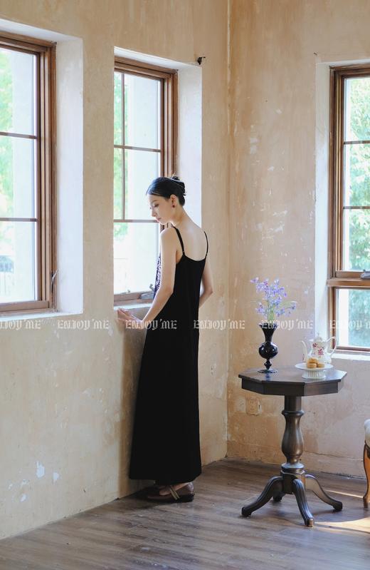 【门店同款】ENJOY秋季云敛-漠上飞花刺绣长裙 159412453 商品图5