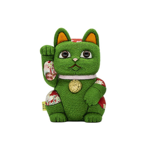 【潮玩】柿沼东光招财猫绿色大号 商品图0