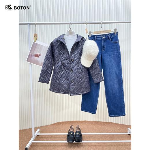 【第2件半价！尾货清仓不退换】波顿女士中长间棉棉褛LJ503 商品图2