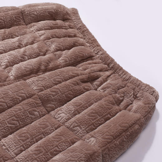 都市丽人都市锋尚睡衣夹棉系列长袖法兰绒烂花夹棉加厚男士加夹棉套装FHT1E6 商品图6