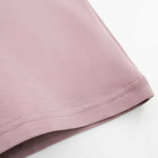 Threegun三枪 【抗菌棉】圆领印花女打底衫-24388A011 商品图5