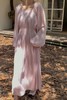 Le Malene 粉色优雅甜美挖肩收腰连衣裙 18748 商品缩略图6