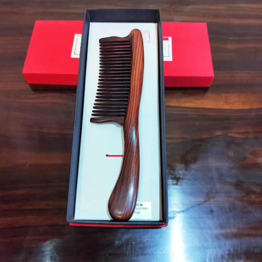 紫檀插齿手柄梳 商品图0