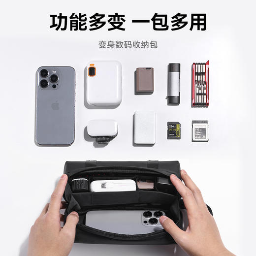 Ulanzi优篮子 PK04运动相机收纳包适用于大疆Osmo Pocket3收纳包灵眸口袋云台相机包单机收纳盒便携出行包 商品图2