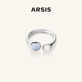 ARSIS｜曦海系列 波光月影单层戒