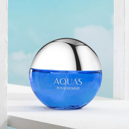 【男士出差 国庆旅游必备】清风徐来，海潮拍岸。捍卫主场WARMKISS碧蓝男士香水，魅力与绅士并存，古龙水的馥郁气息令人倾心，蔚蓝淡香水的自然清新更上一层楼，留住男人的英气，不失自然清新！ 商品图5