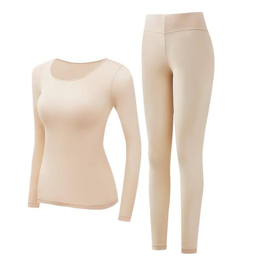 年货节！【玻尿酸超薄无痕美肤衣】恒温打底秋衣秋裤保暖套装保暖内衣女士发热 商品图4