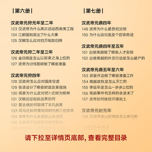 【专属】《资治通鉴熊逸版》第四辑之汉家隆盛 商品图2