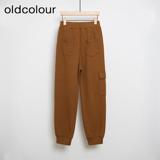 oldcolour春秋款高腰显瘦休闲百搭收脚运动长裤女N32073267 商品图1
