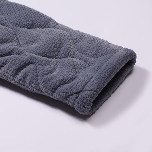 都市丽人都市锋尚睡衣夹棉系列长袖法兰绒烂花夹棉加厚男士加夹棉套装FHT1D7 商品图5