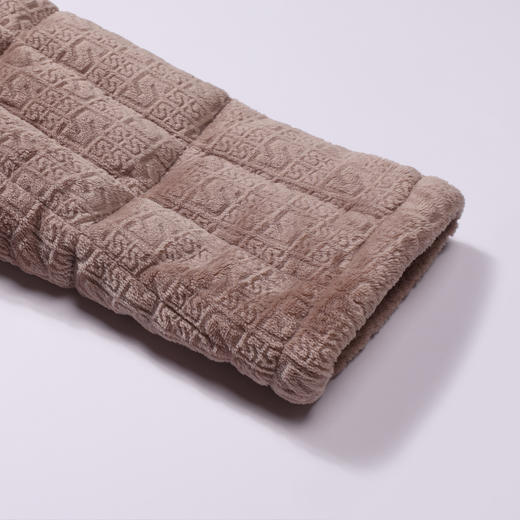 都市丽人都市锋尚睡衣夹棉系列长袖法兰绒烂花夹棉加厚男士加夹棉套装FHT1E6 商品图5