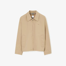 BURBERRY 巴宝莉 男士华达呢哈林顿夹克外套 卡其色 8071057 A1366