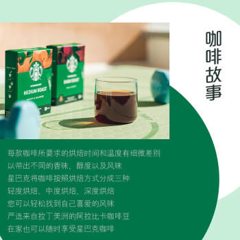 星巴克速溶咖啡黑咖啡0糖中度烘焙精品速溶咖啡盒装20条23g （2盒装） 商品图6