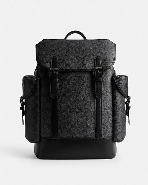 【精品】COACH 经典标志HITCH双肩包 商品图0