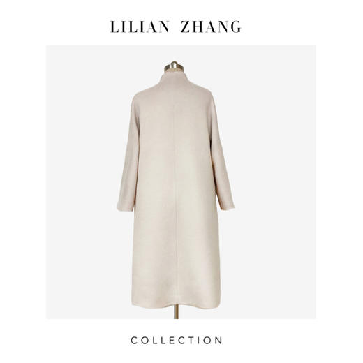 E—定制—“Vintage Fashion”—佳人挚爱—中古A摆浅驼色大衣 2406007 商品图1