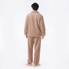 都市丽人都市锋尚睡衣生活家居长袖长毛绒提花厚男士法兰绒套装FHT1D6 商品缩略图3