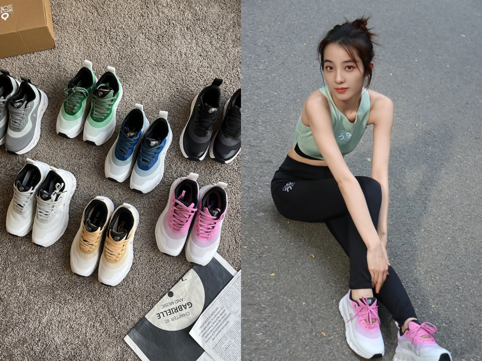 现货 THS 9.15-无 loe x clou 情侣款 合作系列 2.0运动跑鞋 7色 QZ094