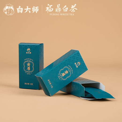 【专享福利】白大师正宗福鼎白茶2019年贡眉品鉴装散茶25g 商品图3
