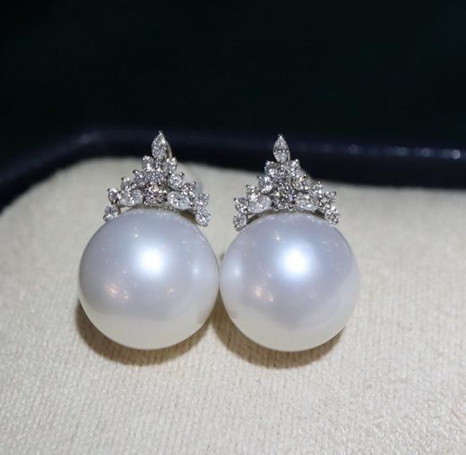 12.2mm澳白耳钉 商品图2