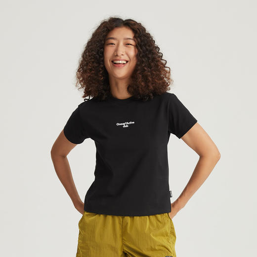 oneup短款正肩T恤 商品图4